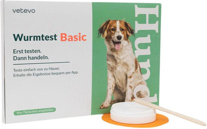 Vetevo Wurmtest Basic Hund – 1 Stück – Bild 1 von 5