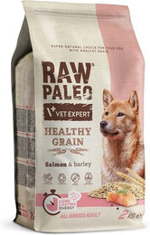 Produktbild von VETEXPERT RAW PALEO Heathy Grain Adult Lachs Trockenfutter - 2 kg