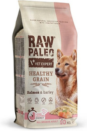Produktbild von VETEXPERT RAW PALEO Heathy Grain Adult Salmon 10 kg