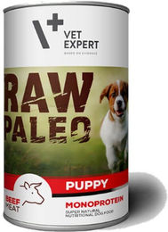 Produktbild von VETEXPERT Raw Paleo Puppy Rind Nassfutter - 400 g