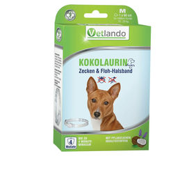 Produktbild von Vetlando Kokolaurin Anti-Zecken- & Flohhalsband Hundepflegeartikel Größe: L >20kg