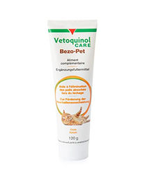 Produktbild von Vetoquinol Bezo-Pet Paste Ergänzungsfuttermittel für Katzen - 120 g