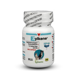 Produktbild von Vetoquinol Zylkene 225 mg Kapseln für große Hunde