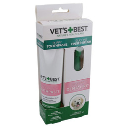 Produktbild von Vets Best Zahnpflege-Set für Welpen - 100 g