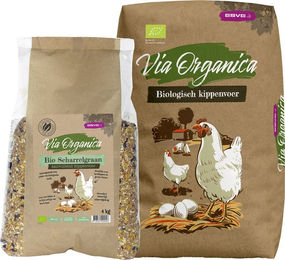 Via Organica Bio-Bodenhaltung-Getreide - Geflügel - 4 kg – Bild 1 von 5