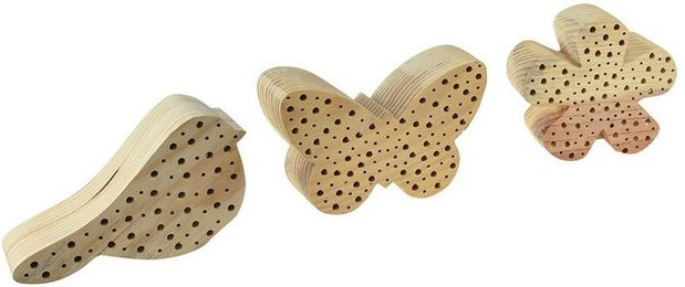 Produktbild von Viana Nistkasten Insektenhotel Set aus Holz FSC-zertifiziert
