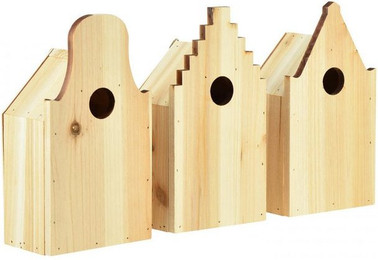 Produktbild von Viana Nistkasten Vogelhaus Holz Brutkasten Blaumeise Tanne Nachhaltig