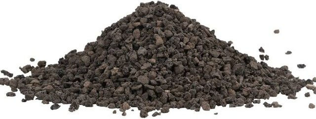 Produktbild von vidaXL Basalt Kies Aquariumkies schwarz 5-8 mm - 25 kg