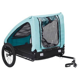 Produktbild von VidaXL Fahrradanhänger für Haustiere blau