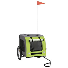 Produktbild von vidaXL Fahrradanhänger für Hunde aus Oxford-Gewebe und Eisen