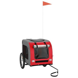 Produktbild von vidaXL Fahrradanhänger für Hunde aus Oxford-Gewebe und Eisen