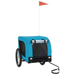 Produktbild von vidaXL Fahrradanhänger für Hunde aus Oxford-Gewebe und Eisen