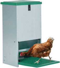 Produktbild von vidaXL Geflügel-Futterautomat Feedomatic mit Pedal - 20 kg