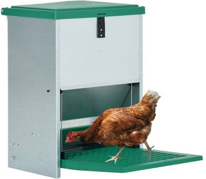 Produktbild von vidaXL Geflügel-Futterautomat Feedomatic mit Pedal - 12 kg