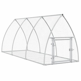 Produktbild von vidaXL Hasenstall Freilaufgehege für Kleintiere verzinkter Stahl