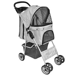 Produktbild von vidaXL Haustier Buggy Hund Katze Klappbar