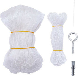 vidaXL Haustierklappe Katzennetz Transparent 12x3 m Nylon – Bild 1 von 5