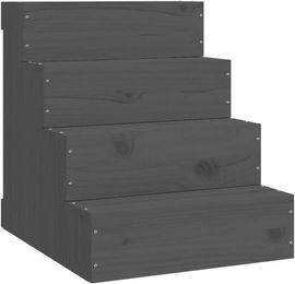 Produktbild von vidaXL Haustiertreppe mit Holzrahmen aus Kiefernholz