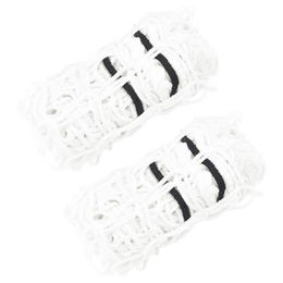 Produktbild von vidaXL Heunetz 2er Set Rechteckig Weiß 75x50 cm