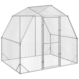Produktbild von vidaXL Hühnerstall 2,5x2x2,25 m verzinkter Stahl