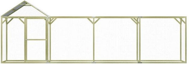 Produktbild von vidaXL Hühnerstall aus imprägniertem Kiefernholz