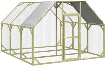 Produktbild von VidaXL Hühnerstall Massivholz Kiefer Imprägniert