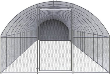 Produktbild von vidaXL Hühnerstall Outdoor aus verzinktem Stahl