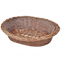 Produktbild von vidaXL Hundebett aus Weide Natur 70 cm