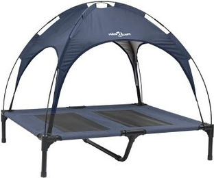 VidaXL Hundebett blau 77 cm, 82,5 cm, 77 cm – Bild 1 von 9