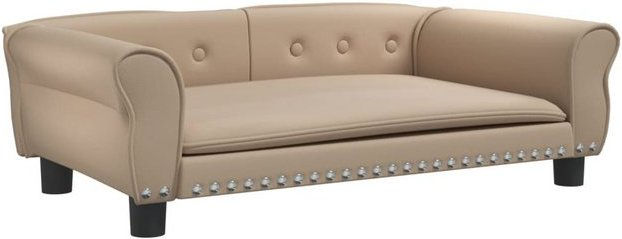 Produktbild von vidaXL Hundebett Hundesofa Cappuccino-Braun 95x55x30 cm