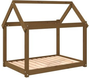 Produktbild von vidaXL Hundebett Massivholz Kiefer