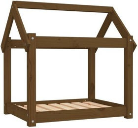 vidaXL Hundebett Massivholz Kiefer – Bild 1 von 9