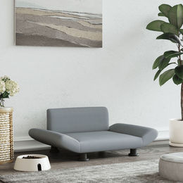 Produktbild von vidaXL Hundebett mit weicher Polsterung Hellgrau