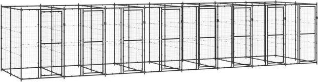 Produktbild von VidaXL Hundehütte 8,8 m x 2,2 m x 1,8 m