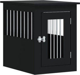 Produktbild von VidaXL Hundekäfig im Möbel-Stil schwarz 62 cm, 45 cm, 59 cm