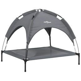 vidaXL Hundeliege mit Dach aus Oxford-Gewebe und Stahl – Bild 1 von 9