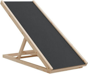 Produktbild von vidaXL Hunderampe Höhenverstellbar rutschfest aus Massivholz - 1 Stk.