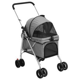Produktbild von vidaXL Hundewagen Faltbar 76x50x100 cm Oxford-Gewebe