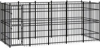 Produktbild von VidaXL Hundezwinger Box Stahl 4,8 m, 1,92 m, 2 m