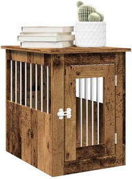 Produktbild von vidaXL Hundezwinger Hundekäfig im Möbelstil Altholz-Optik