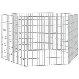 Produktbild von vidaXL Kaninchenkäfig 6 Paneele 54x60 cm verzinktes Eisen