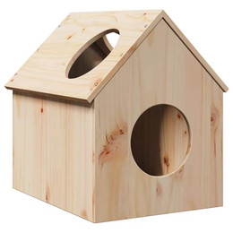 Produktbild von vidaXL Katzenhaus Massivholz Kiefer 41x50x50 cm