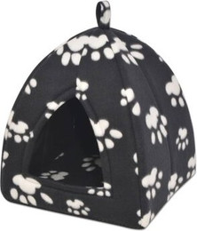 Produktbild von vidaXL Katzenhöhle Katzenbett Größe L Schwarz