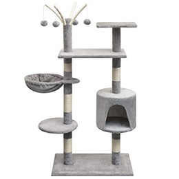 Produktbild von vidaXL Katzenkratzbaum 125cm Grau