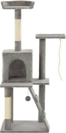 vidaXL Katzenkratzbaum Sisal 120cm Grau – Bild 1 von 7
