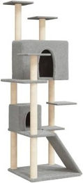 Produktbild von VidaXL Kratzbaum 153 cm Hellgrau