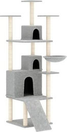 VidaXL Kratzbaum grau – Bild 1 von 7