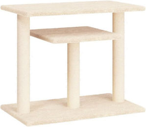 Produktbild von vidaXL Kratzbaum Katzenbaum mit Plattformen und Sisal-Kratzsäule Creme