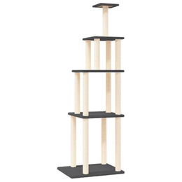Produktbild von vidaXL Kratzbaum Katzenbaum mit Sisal-Kratzsäulen und Plüsch