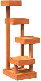 vidaXL Kratzbaum NA Kratzbaum Wachsbraun 45,5x49x103 cm Massivholz Kiefer – Bild 1 von 5